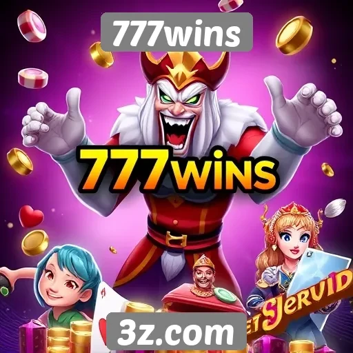Variedade de jogos disponíveis na plataforma 777wins