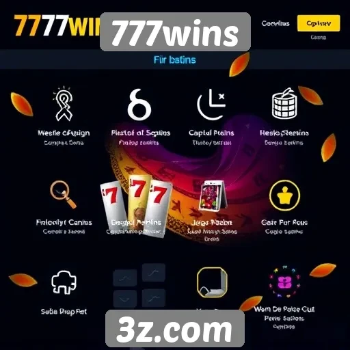 Análise das funcionalidades do site 777wins